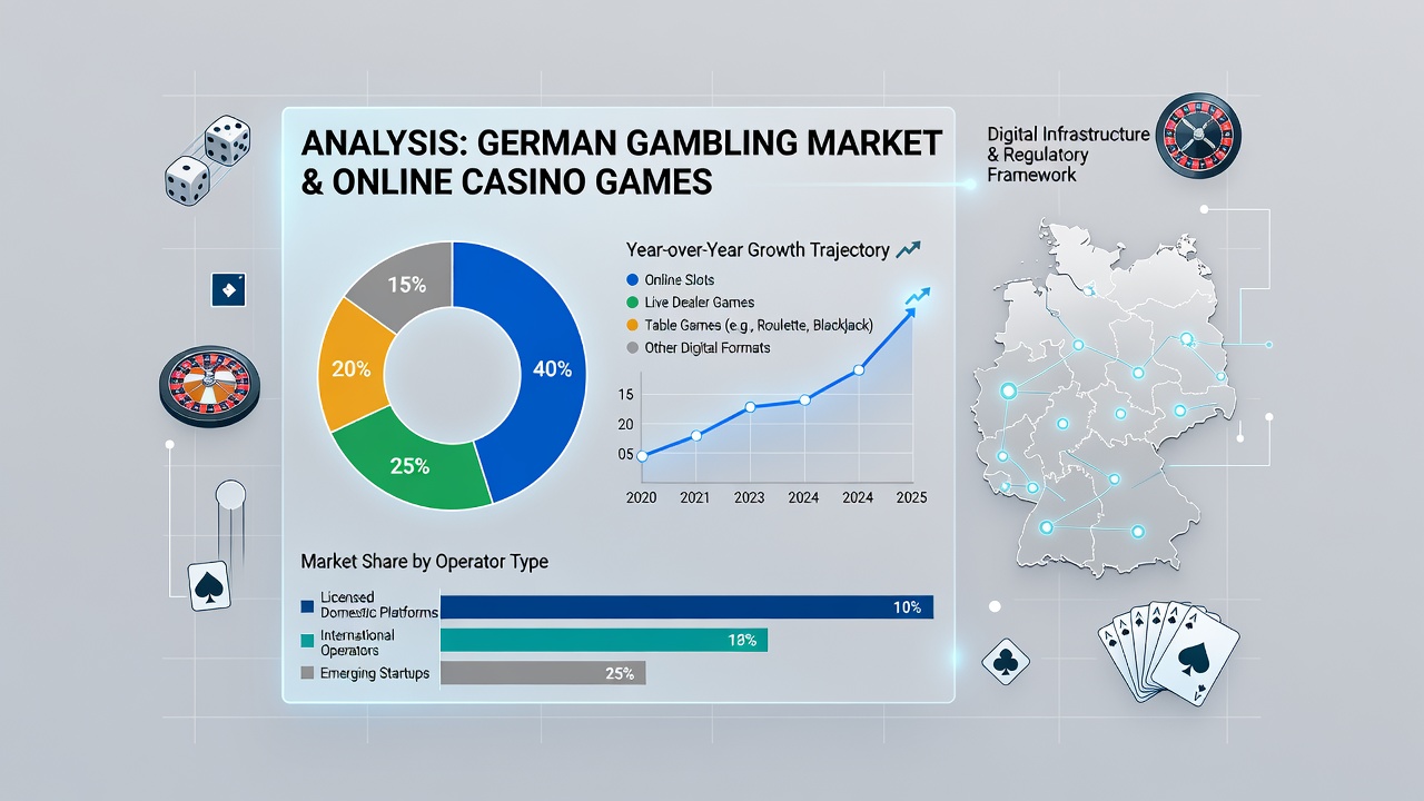 Grafik zur Channelization-Rate und Schwarzmarkt-Entwicklung im deutschen Online-Glücksspiel seit GlüStV 2021