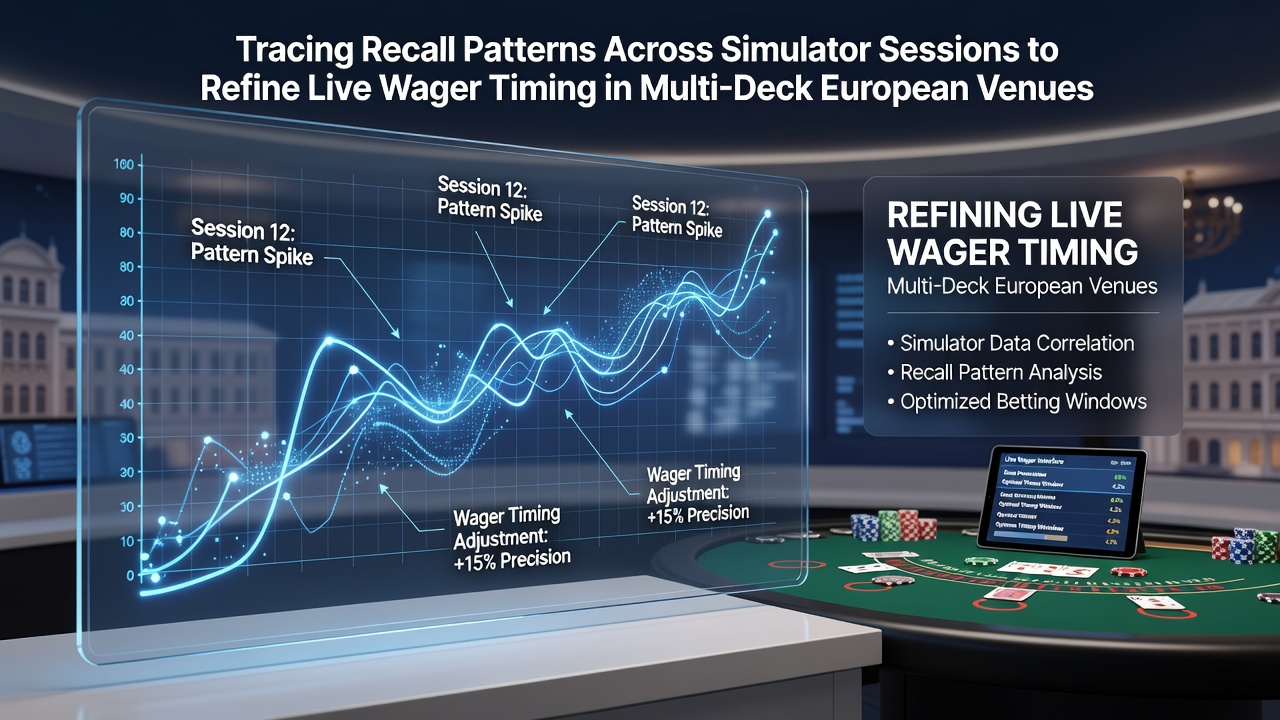 Simulator-Sitzungen und Erinnerungsmuster in Blackjack-Training